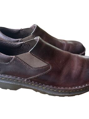 Dr. Martens Orson Slip-on Oxfords in Brown Leather US Men's 9/Women's 10